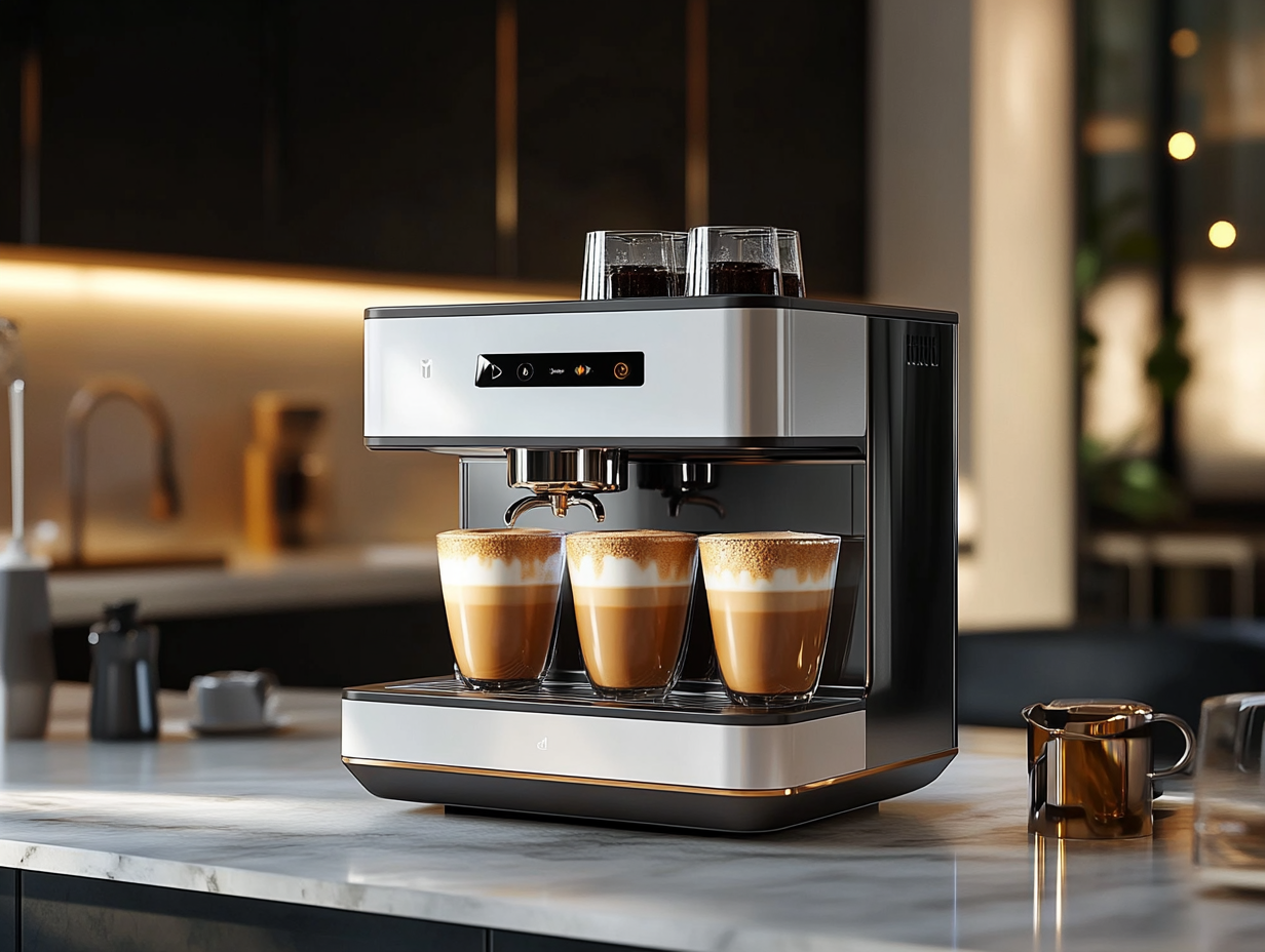 Revolutionize Your Coffee Experience with Our Advanced AI Latte Art Coffee Machine