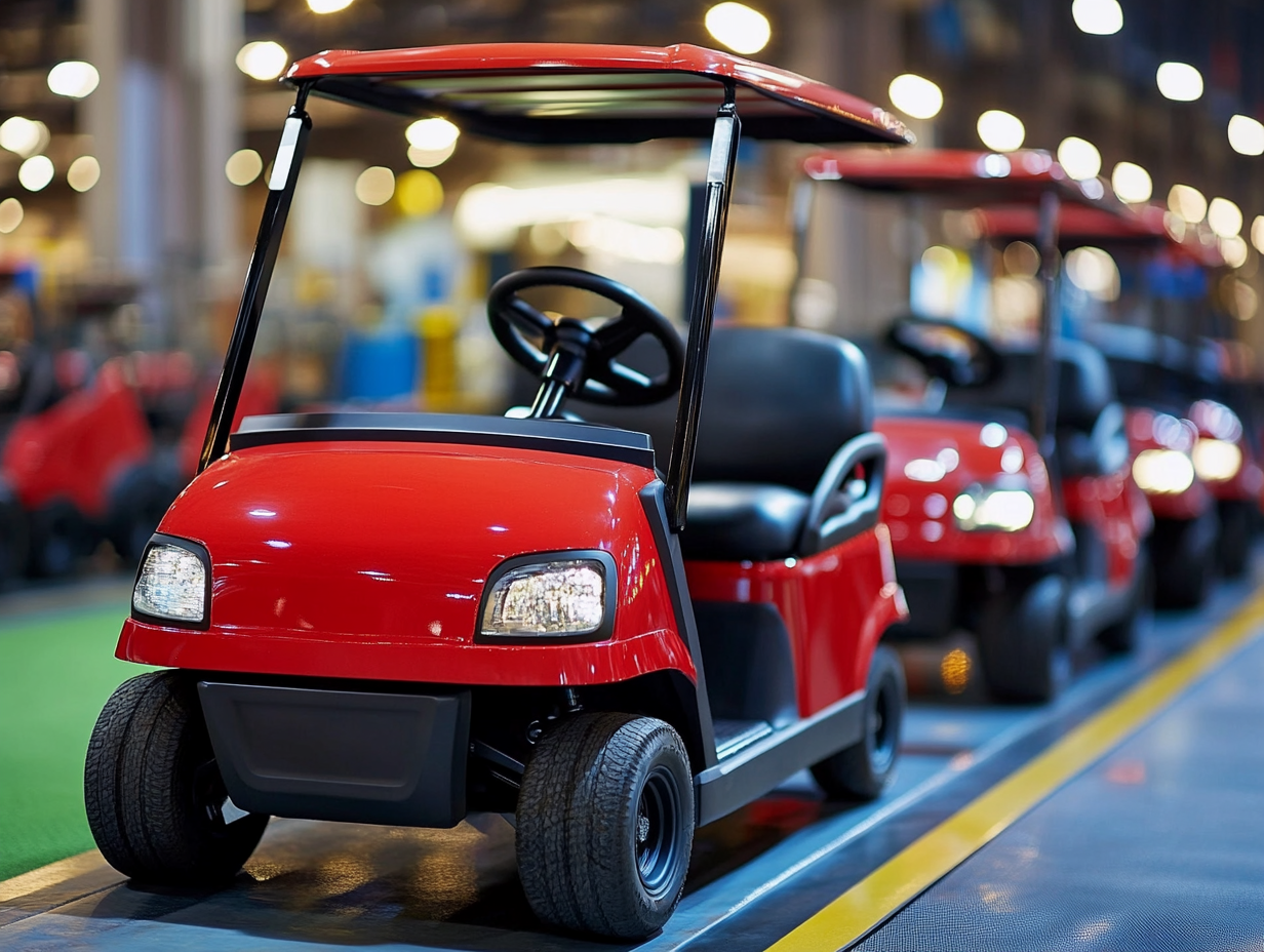 Global Manufacturing Benchmarks for Mini Golf Carts