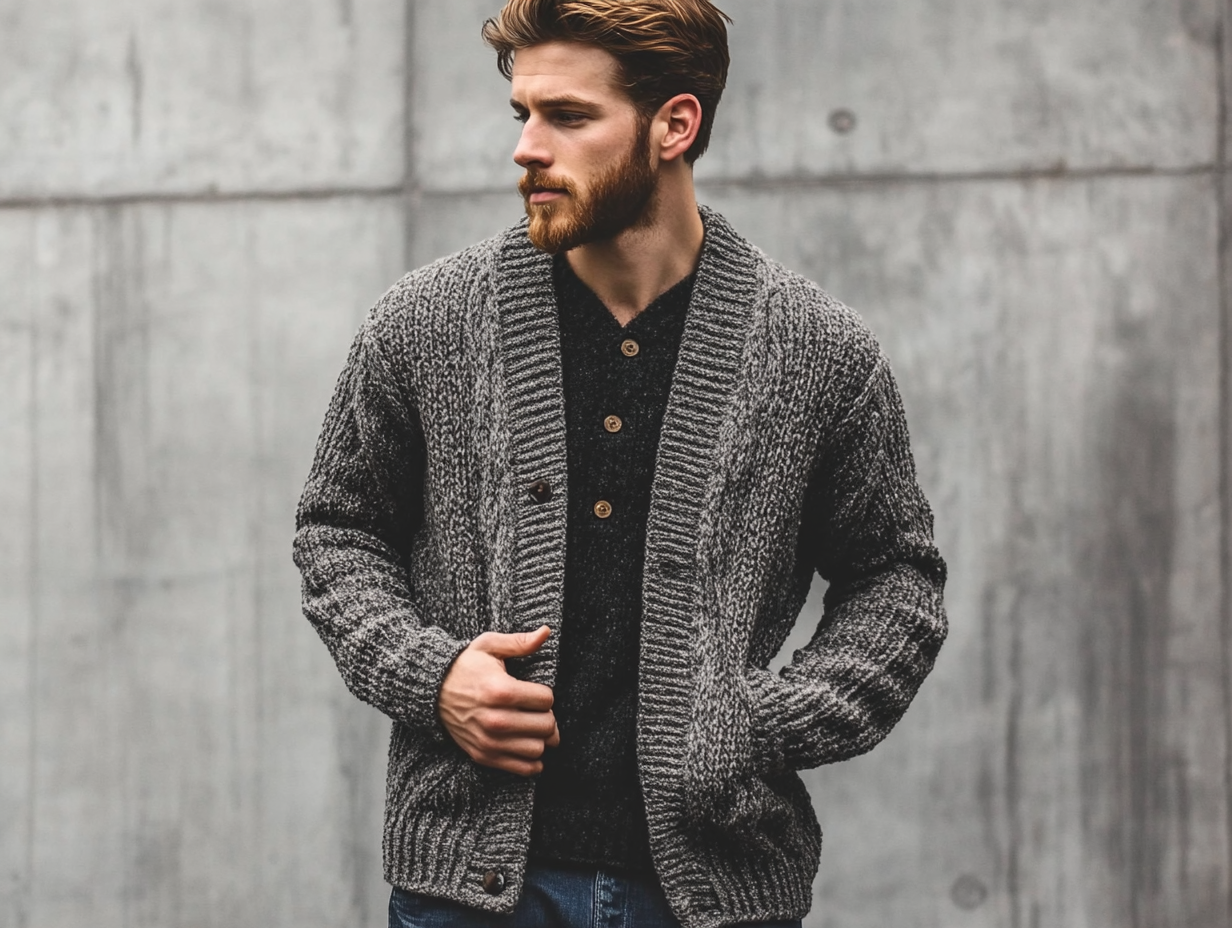Exploring the Versatility of Mens Knit Cardigans in Global Fashion Trends