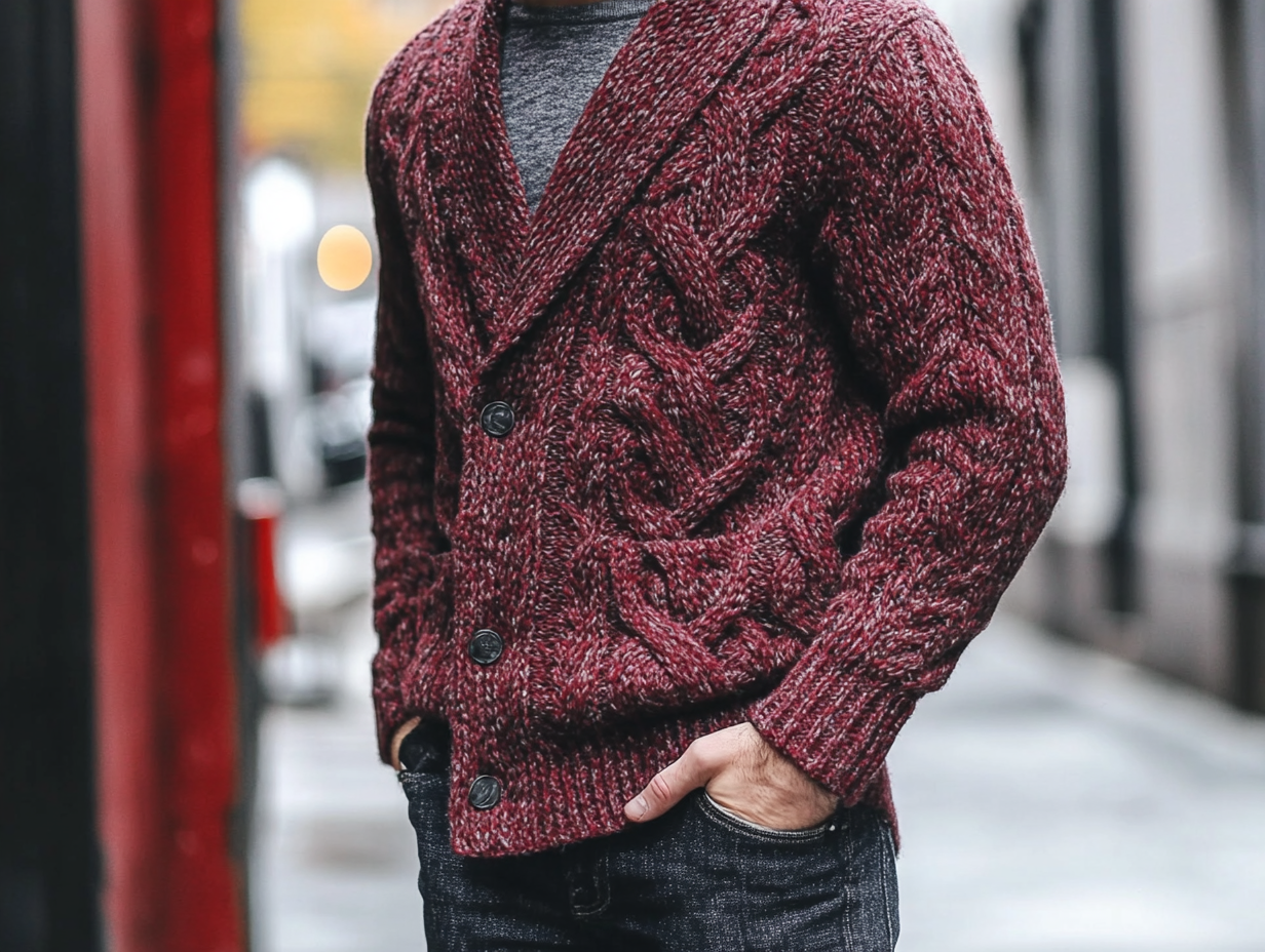 Exploring the Versatility of Mens Knit Cardigans in Global Fashion Trends