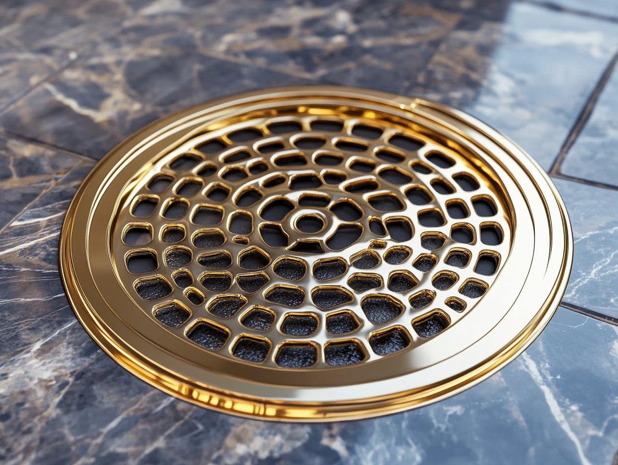 Global Market Trends for Classic Gold Shower Floor Drains in 2025