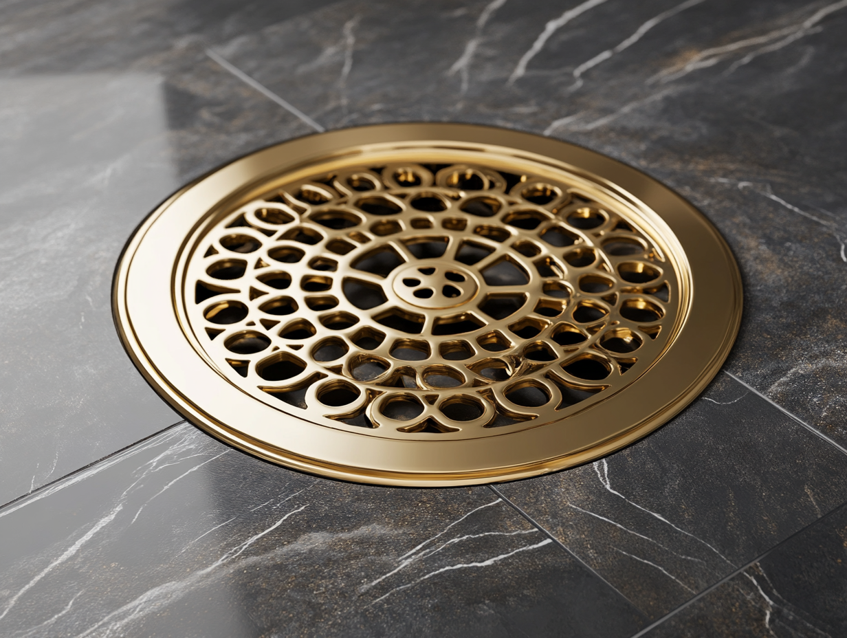 Global Market Trends for Classic Gold Shower Floor Drains in 2025