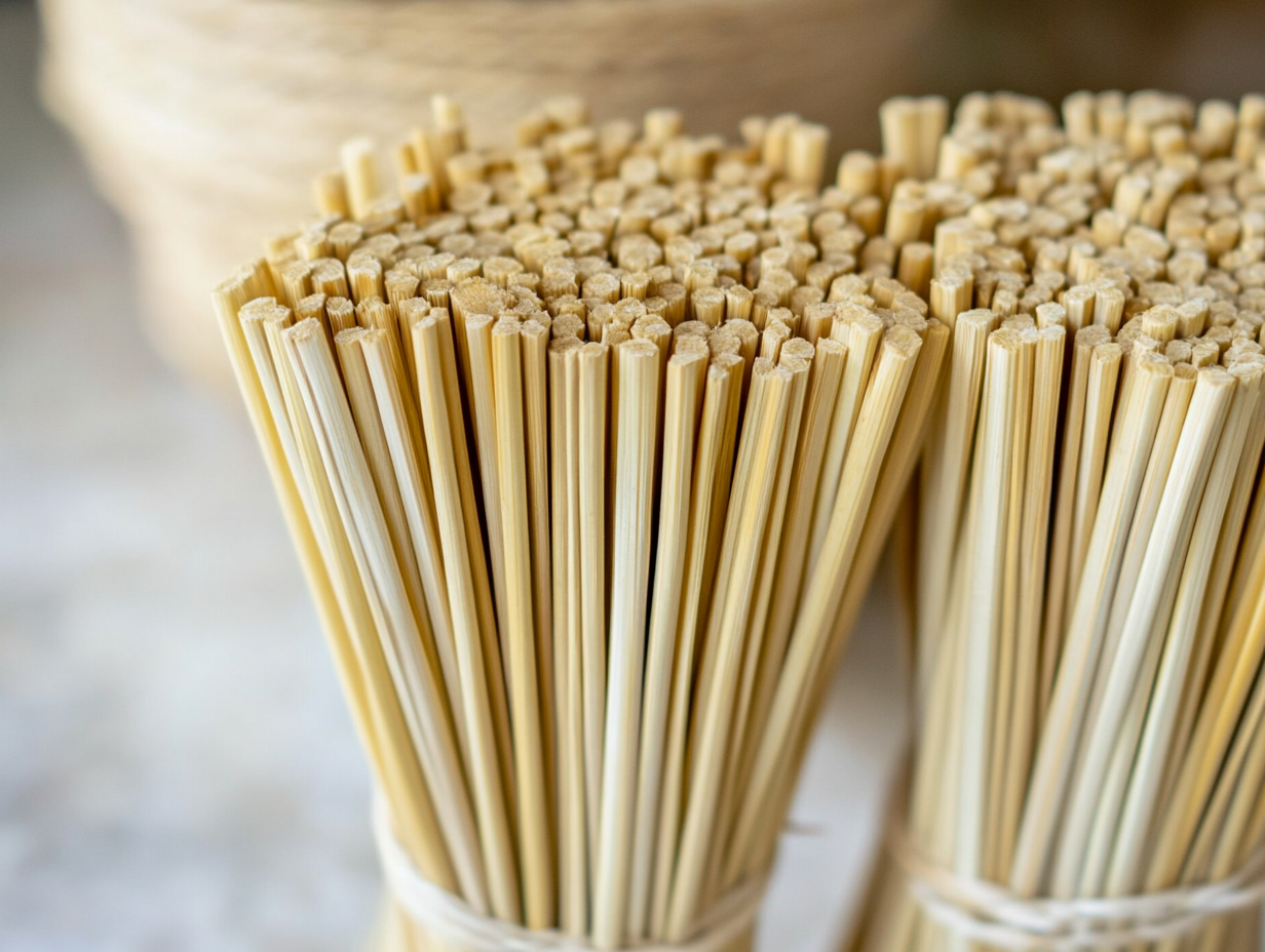 What are the Benefits of Using Natural Rattan Sticks in Your Products