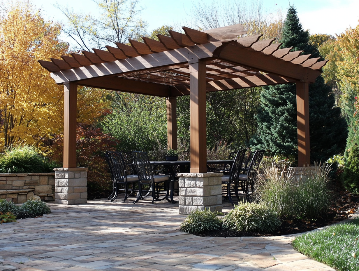 Elevate Your Outdoor Spaces with Innovative Wall Mounted Aluminium Pergolas