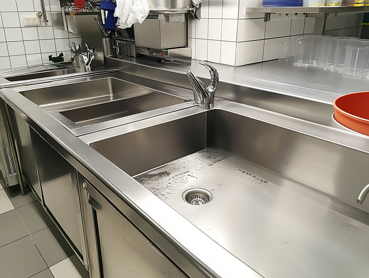Five Benefits of Easy To Clean Stainless Steel Sinks in Commercial Kitchens