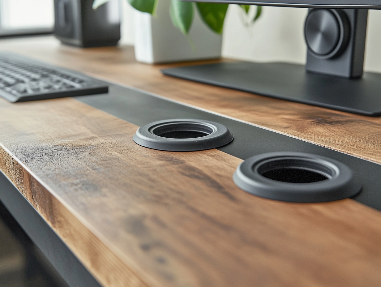 Exploring the Unique Features of Desk Grommets and Their Ideal Applications