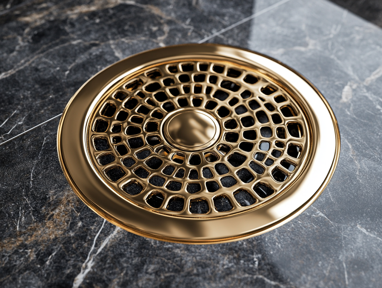 Exploring the Technical Specifications of Classic Gold Shower Floor Drain and Installation Guide