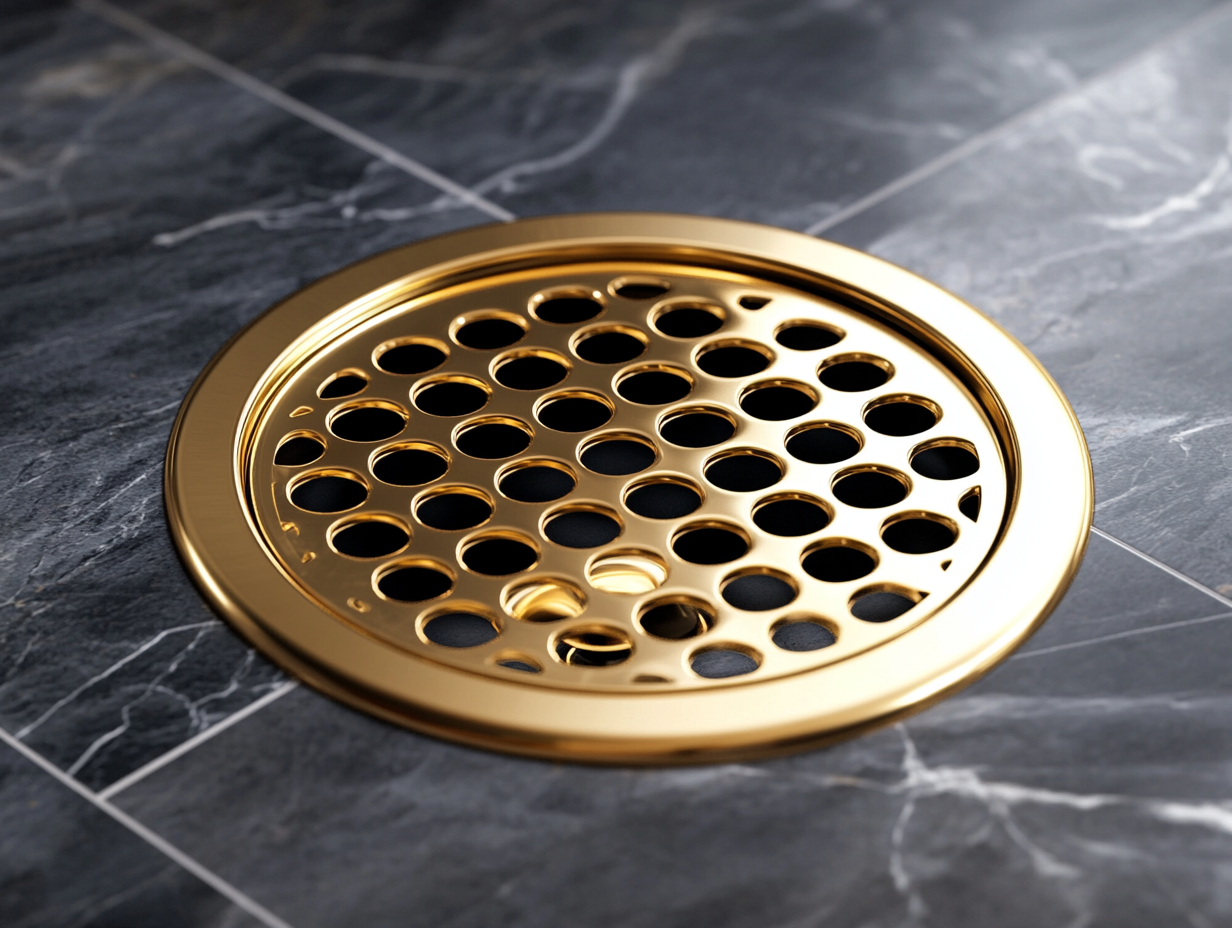Exploring the Technical Specifications of Classic Gold Shower Floor Drain and Installation Guide