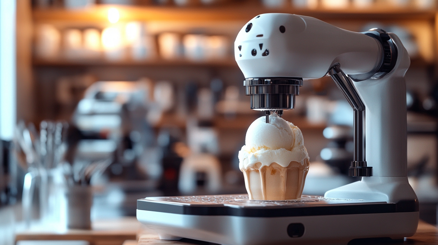 Revolutionize Dessert Preparation with Advanced Robot Ice Cream Machines