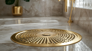 Global Market Trends for Classic Gold Shower Floor Drains in 2025
