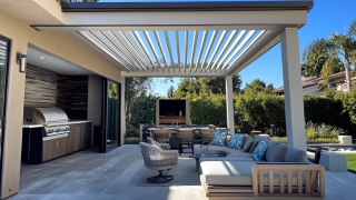 Transform Your Outdoor Space with an Innovative Adjustable Louvered Roof