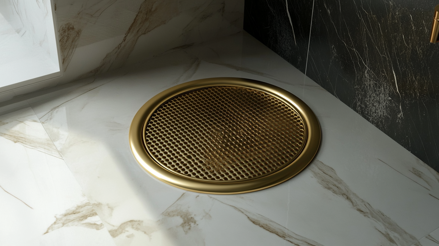 Unveiling Classic Gold Shower Floor Drain Features with 10 Essential Metrics for Optimal Performance