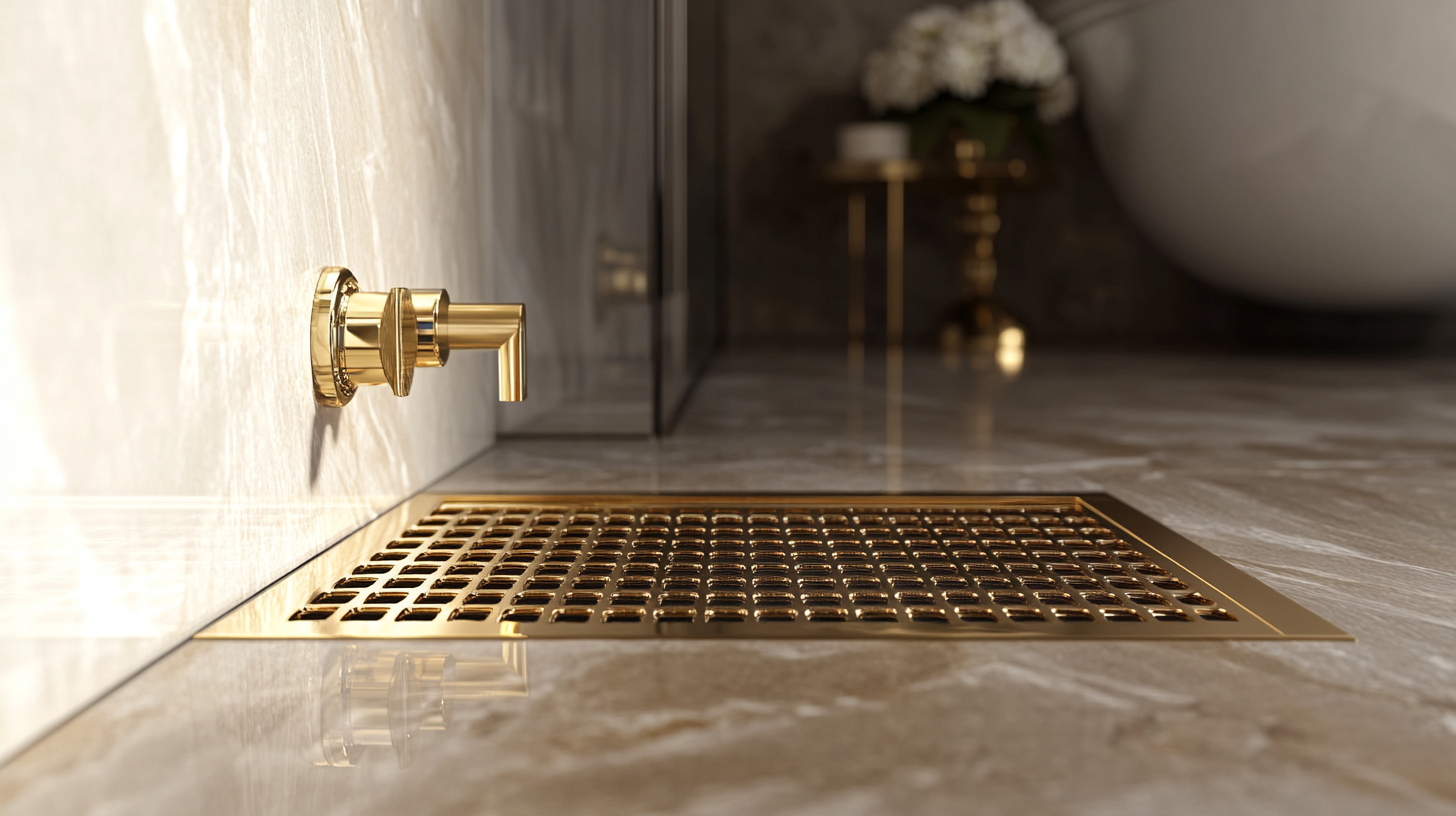 Unveiling Classic Gold Shower Floor Drain Features with 10 Essential Metrics for Optimal Performance