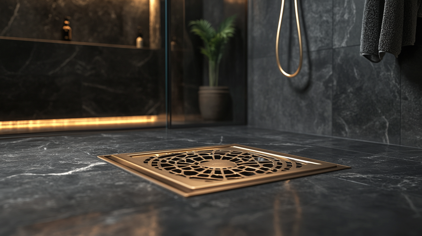 Unveiling Classic Gold Shower Floor Drain Features with 10 Essential Metrics for Optimal Performance