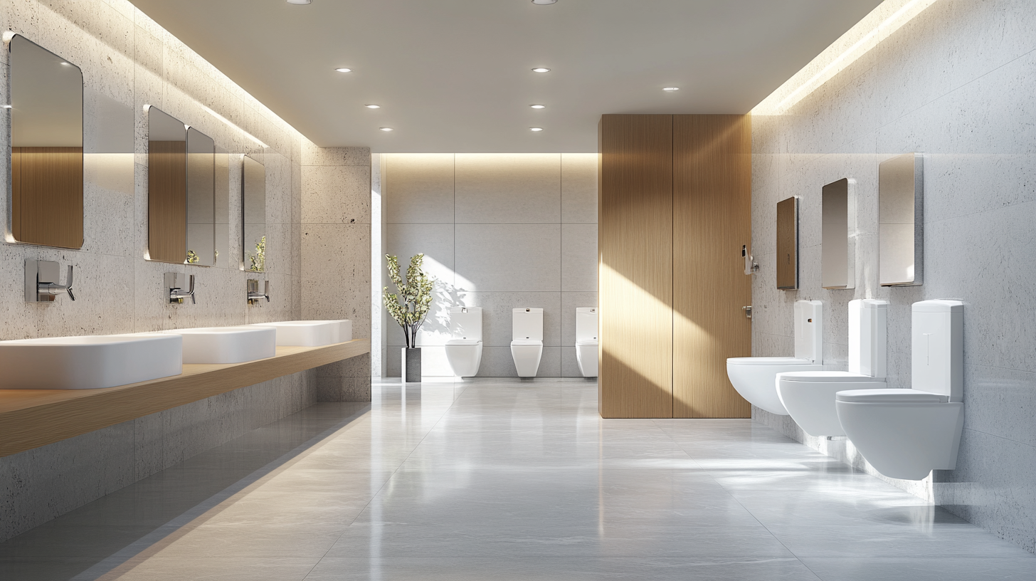 Innovative Commercial Spaces Transforming Restrooms with Automatic Toilet Solutions