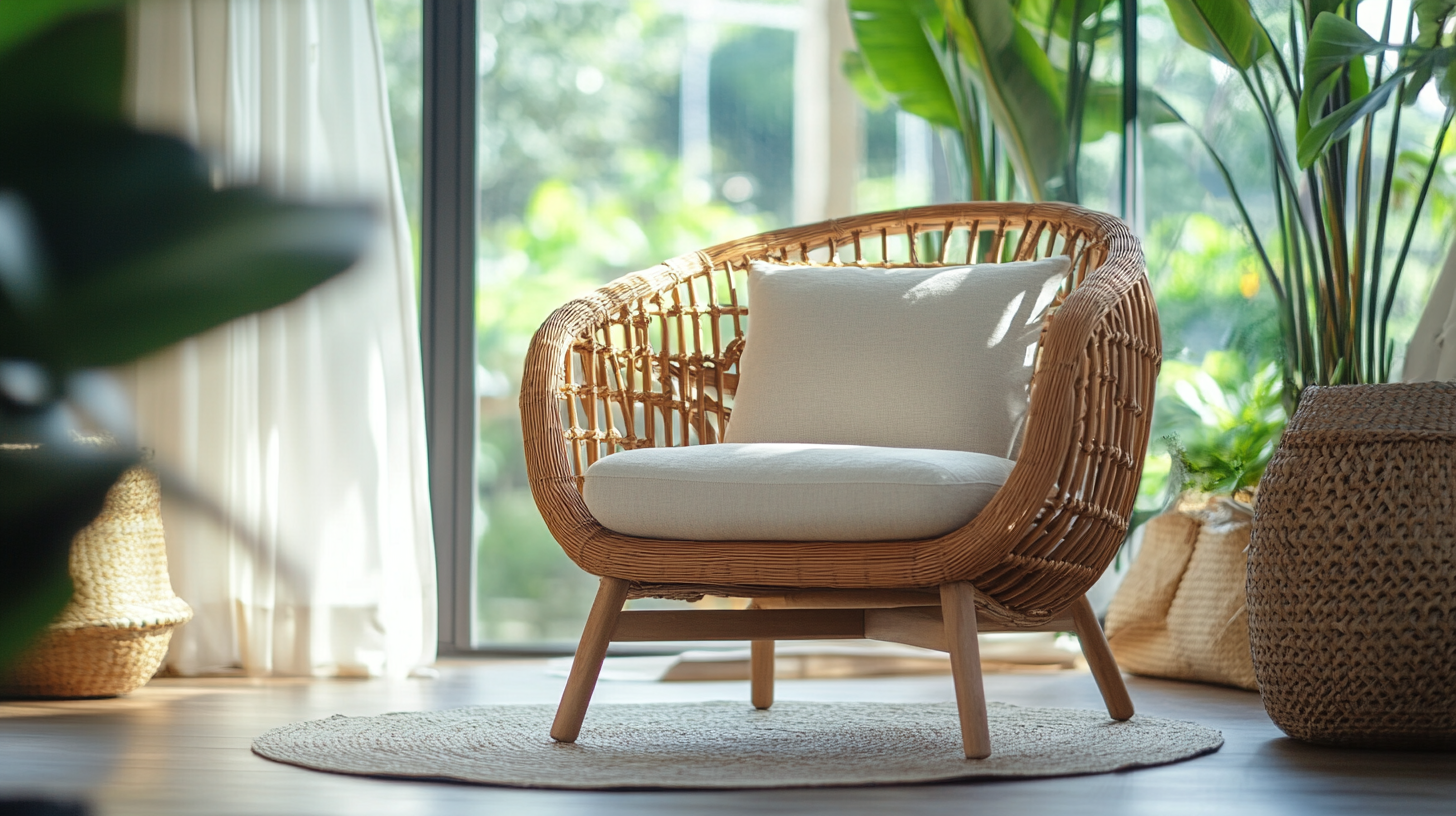 Exploring the Unique Features and Ideal Uses of Rattan Chairs with Cushions for Global Buyers