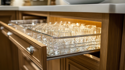 Discover the Elegance of High Quality Kitchen Crystal Glass Pull Out Baskets for Modern Homes
