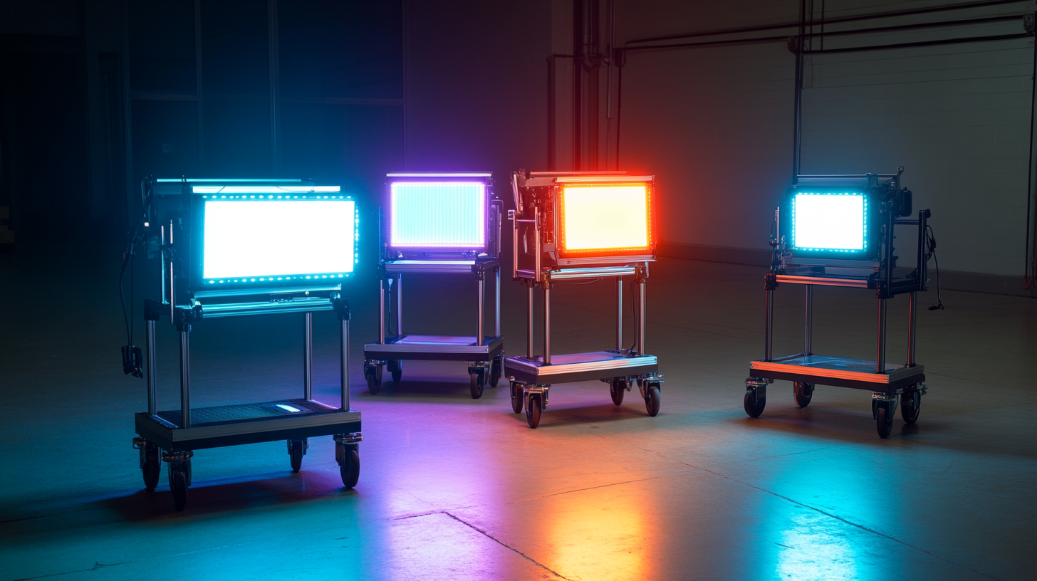 Exploring the Versatility of LED Light Carts: Features and Applications for Global Buyers
