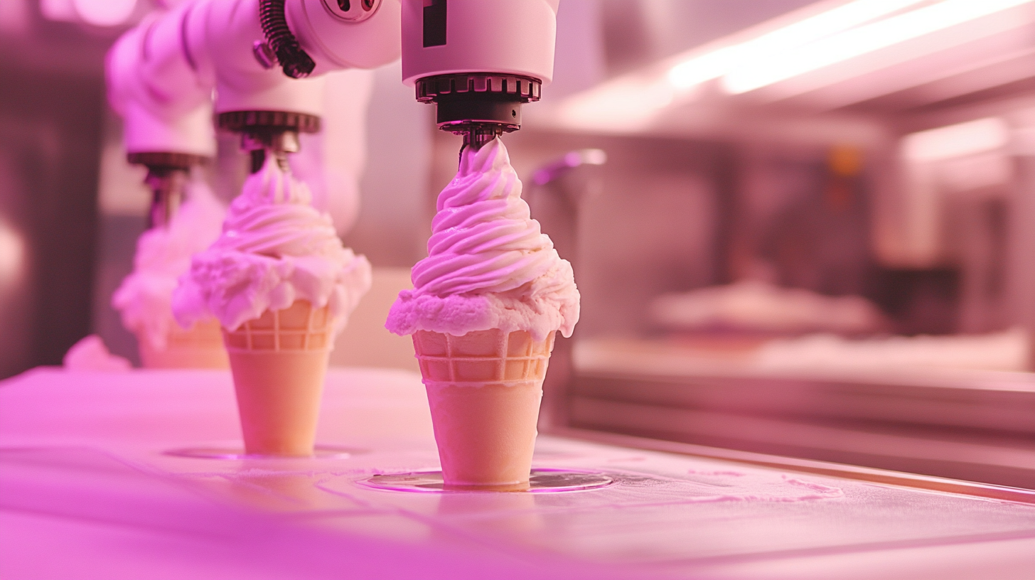 Revolutionizing Dessert Making with Ice Cream Robots by 2025