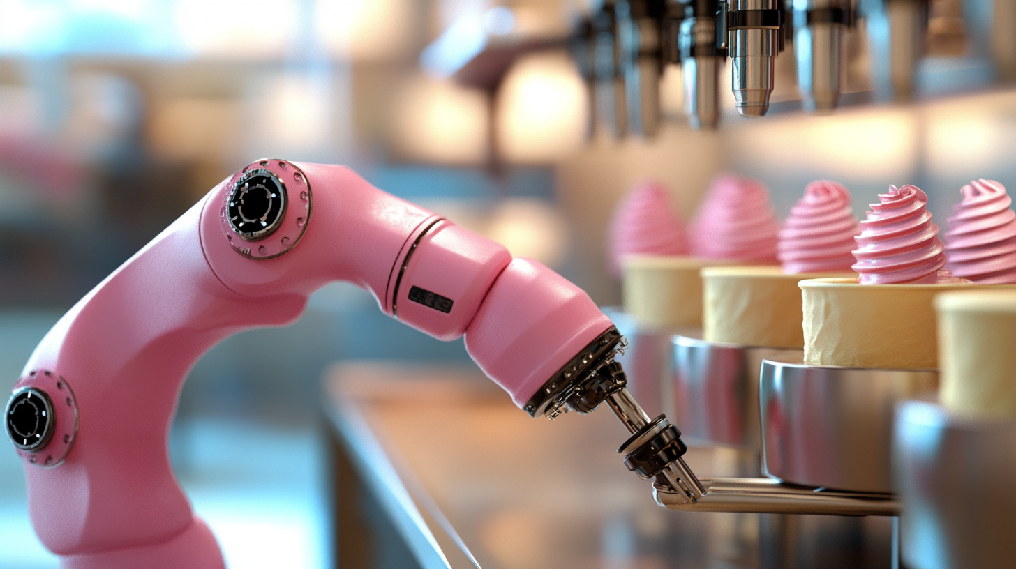 Revolutionizing Dessert Making with Ice Cream Robots by 2025