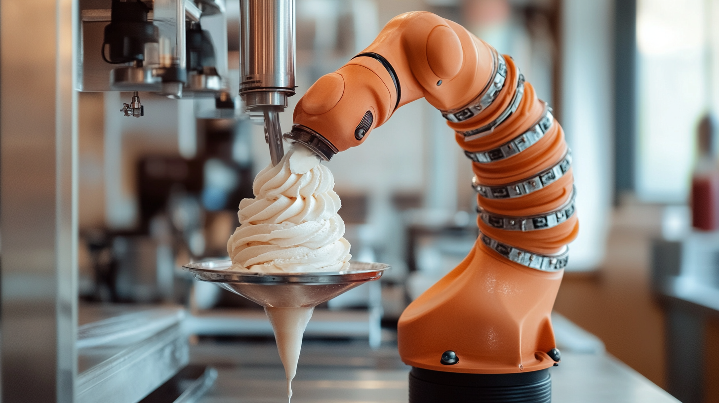 Revolutionizing Dessert Making with Ice Cream Robots by 2025