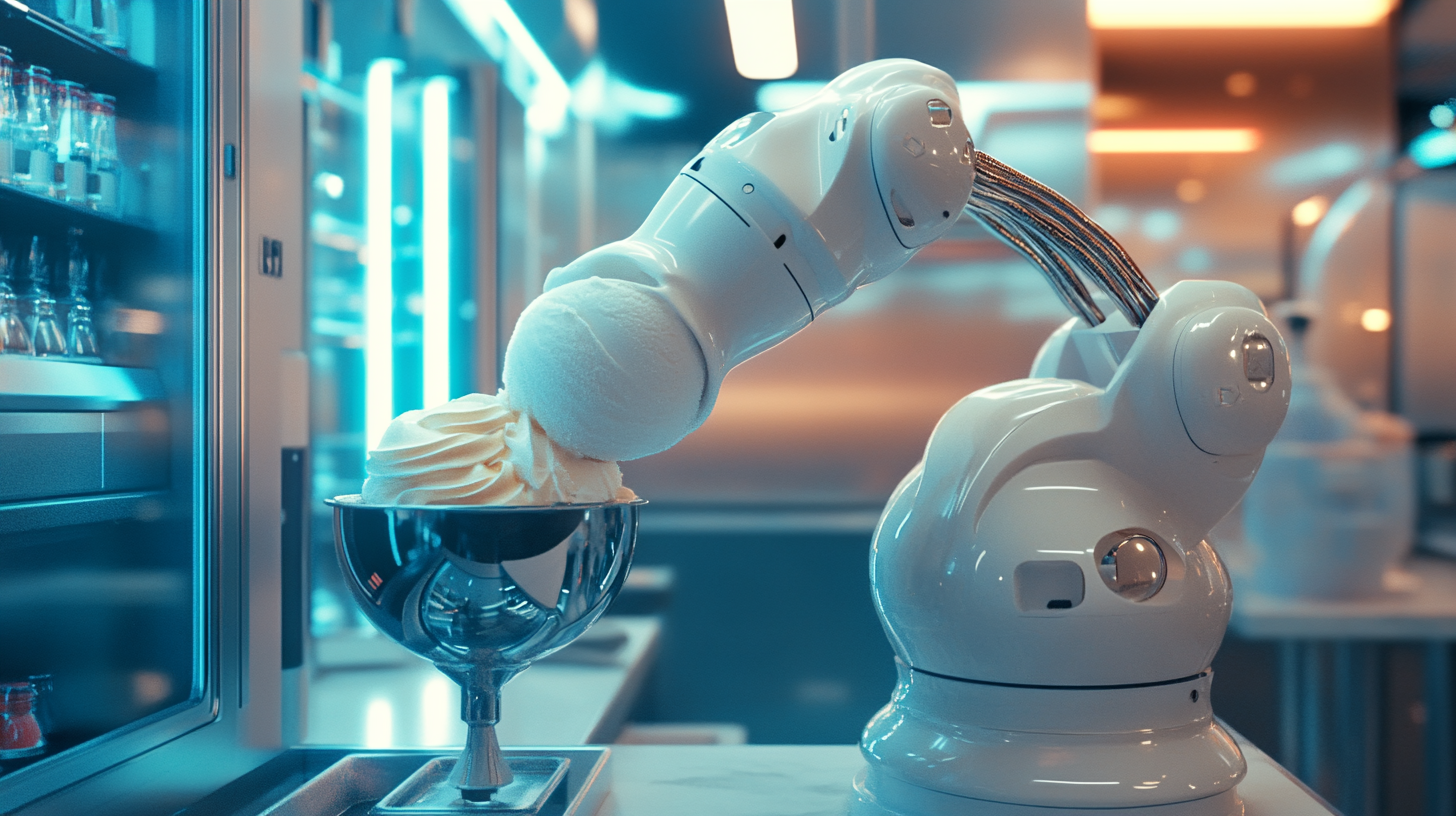Revolutionizing Dessert Making with Ice Cream Robots by 2025