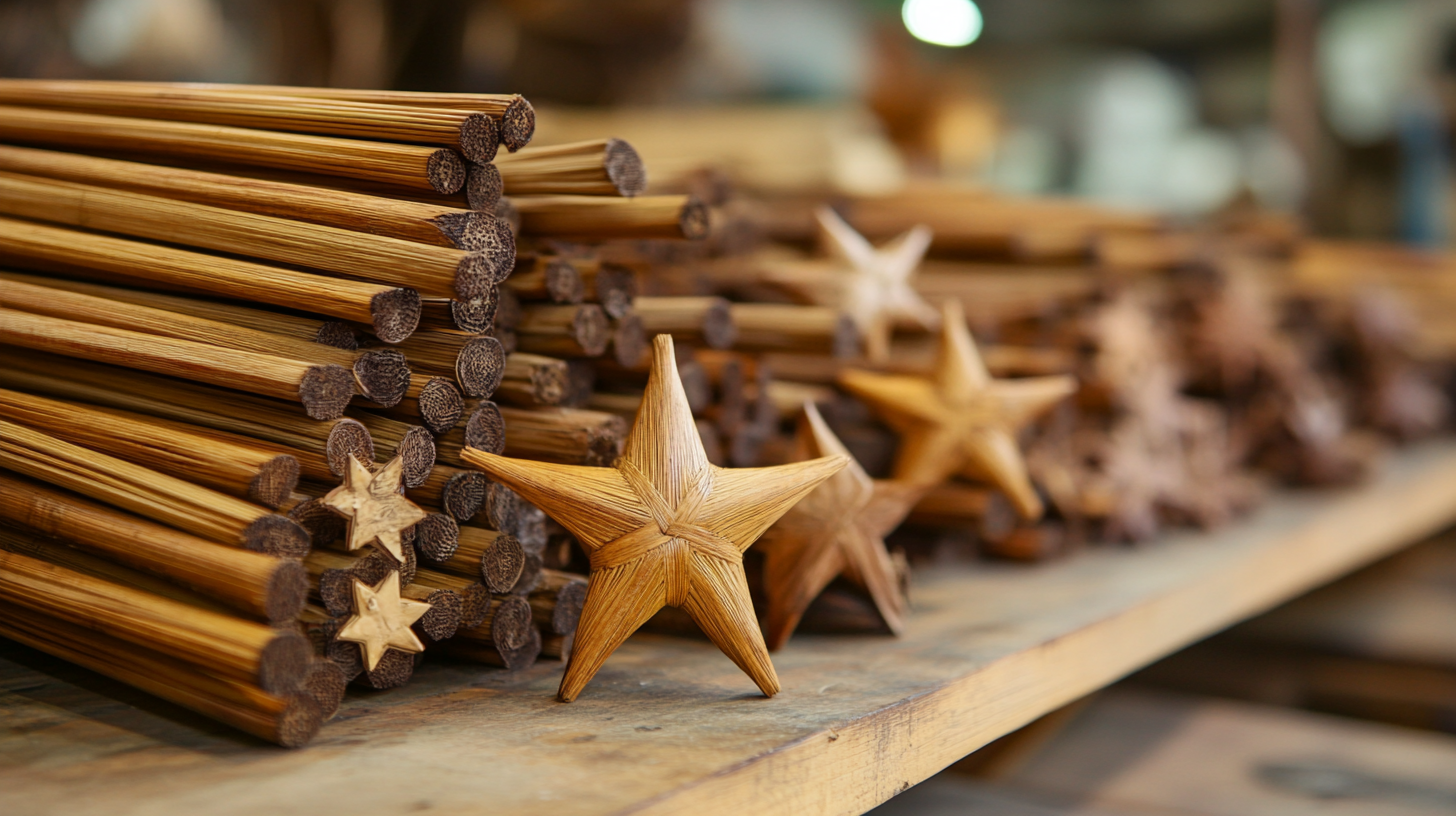 Challenges in Sourcing Rattan Stick Stars for Global Buyers