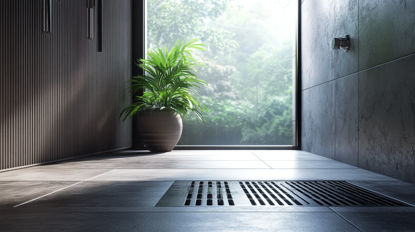 Elevate Your Bathroom Design with Innovative Bathroom Tile Floor Drain Solutions