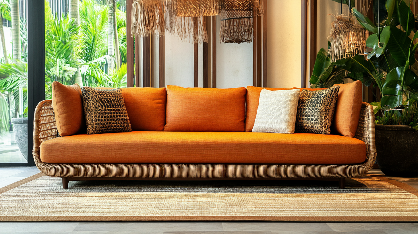 Exploring the Rising Demand for Rattan Couch Sofas in Global Markets and Their Impact on Sustainable Furniture Trends