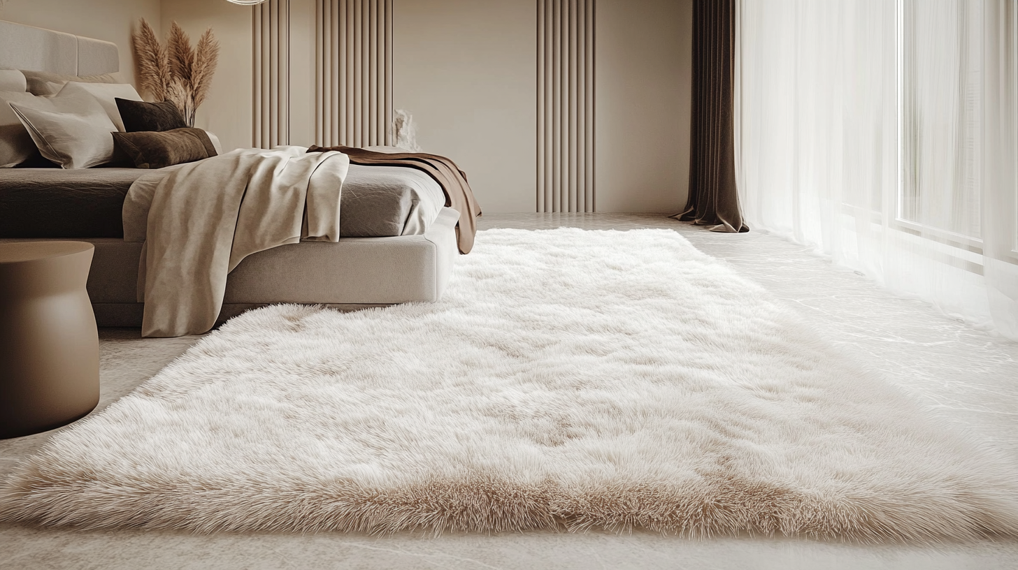 Transform Your Space with Luxurious Bedroom Fur Carpets for Global Buyers