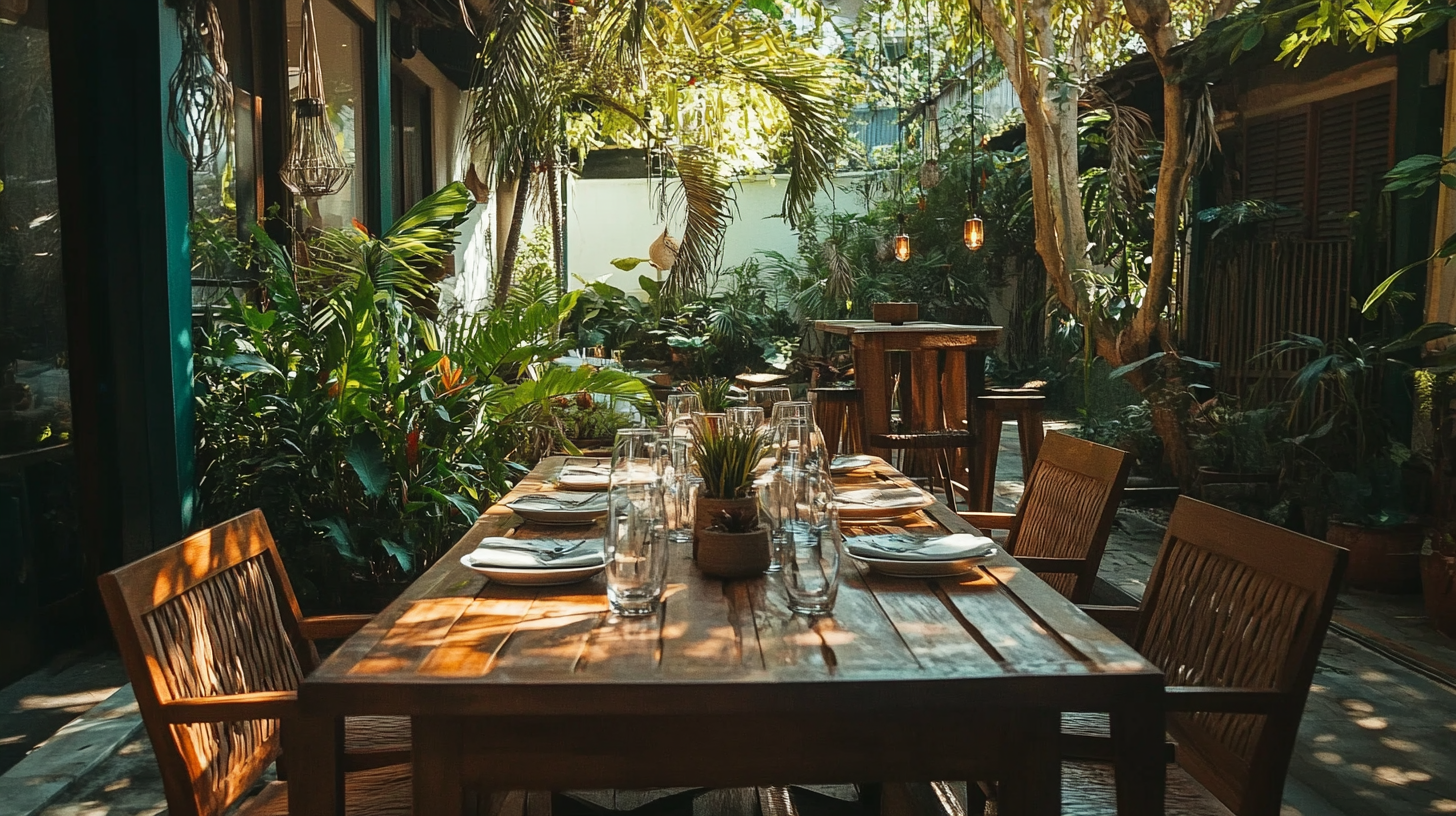 Emerging Trends in Outdoor Dining Set Design and Sustainability for Global Buyers in 2025
