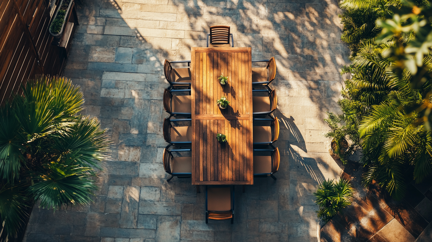 Emerging Trends in Outdoor Dining Set Design and Sustainability for Global Buyers in 2025