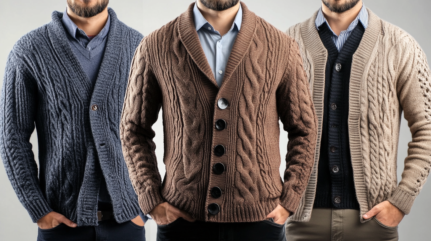 2025 Global Trends in Mens Knit Cardigans and Key Comparison Insights