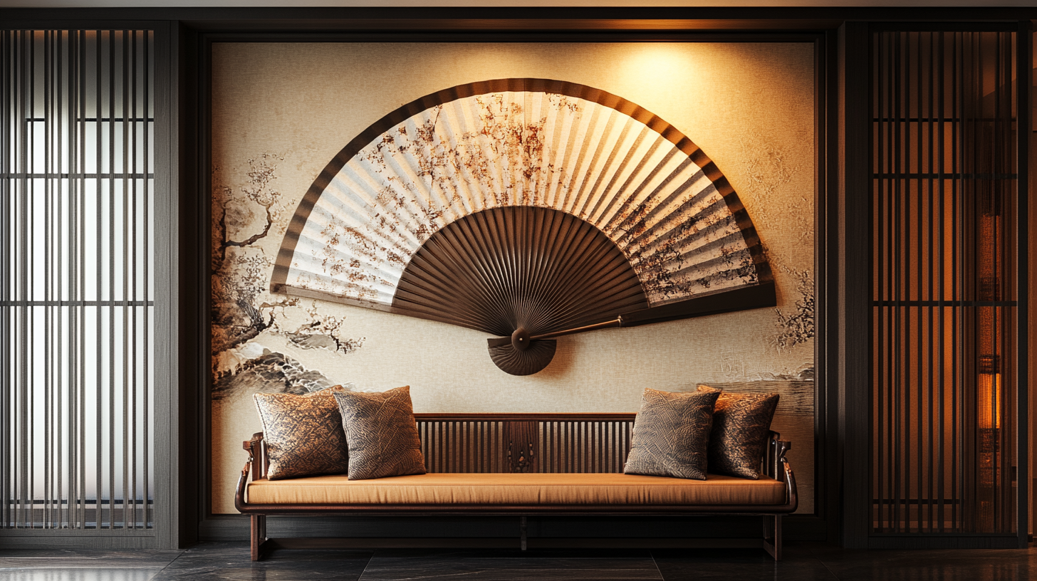 Discover the Unique Charm of Fan Wall Hanging for Your Global Decoration Needs