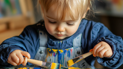 Творчество малышей: идеальные наборы кистей для юных художников