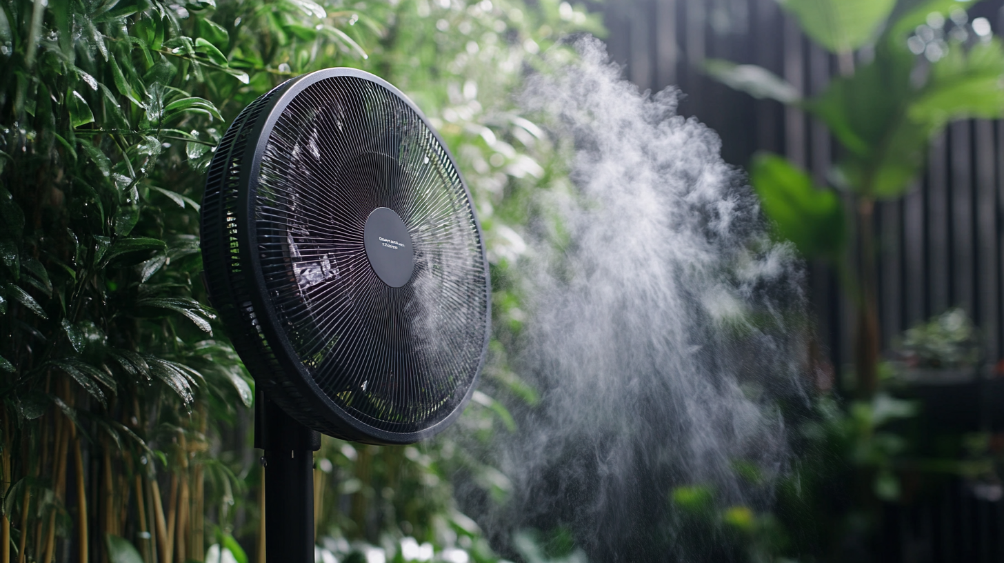 Elevate Your Outdoor Spaces Year Round with Innovative Outdoor Mist Fans Using Advanced Cooling Technologies