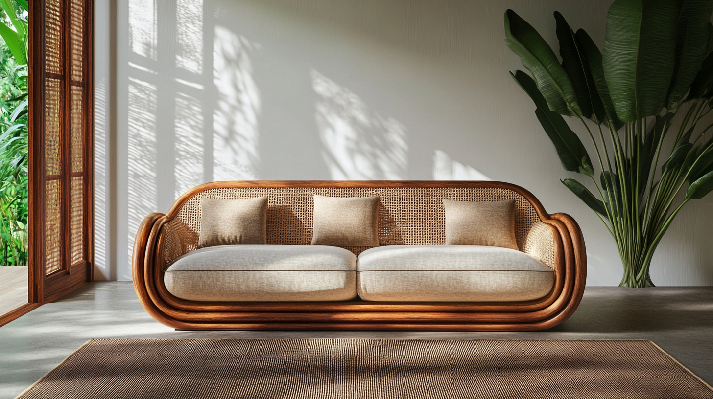 Exploring Rattan Couch Sofa Varieties and Their Ideal Uses in Modern Living Spaces