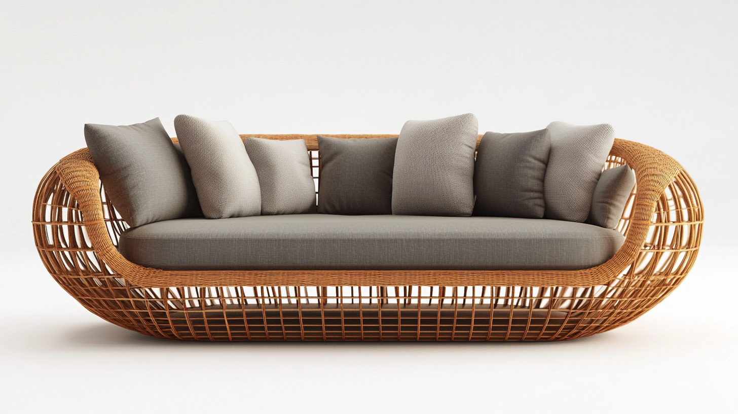 Exploring Rattan Couch Sofa Varieties and Their Ideal Uses in Modern Living Spaces
