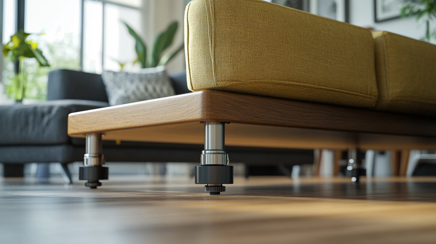 Height Adjustable Furniture Leg Import Export Standards and Installation Guide