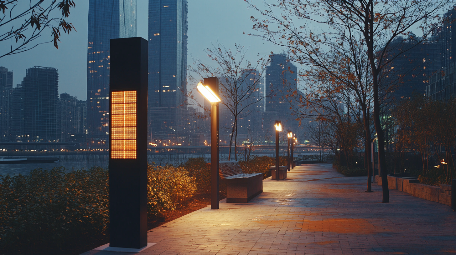 Exploring Sustainable Options for Solar Pillar Light in Urban Landscapes