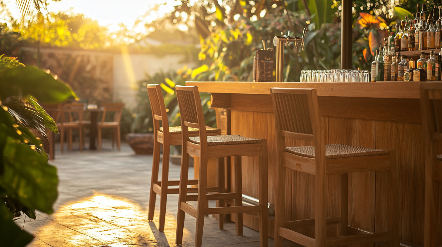 5 Reasons Why Outdoor Bar Chairs are Essential for Summer Gatherings