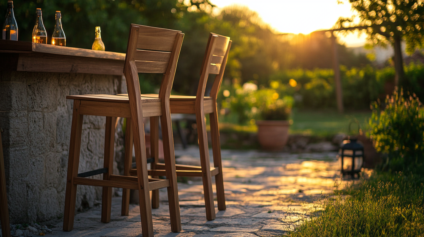 5 Reasons Why Outdoor Bar Chairs are Essential for Summer Gatherings