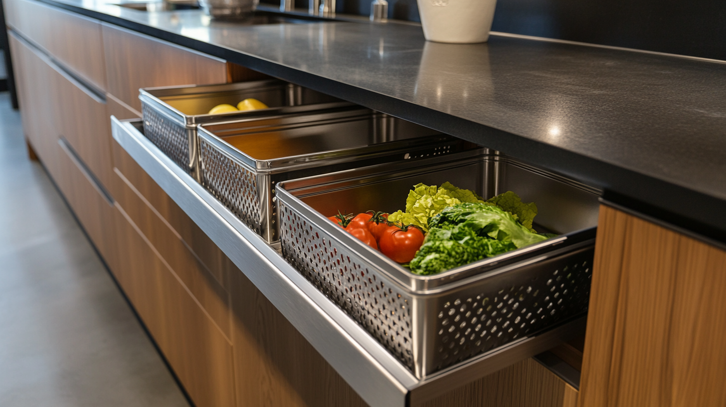 Innovative Approaches for Maximizing Efficiency with Kitchen Flat Steel Pull Out Baskets