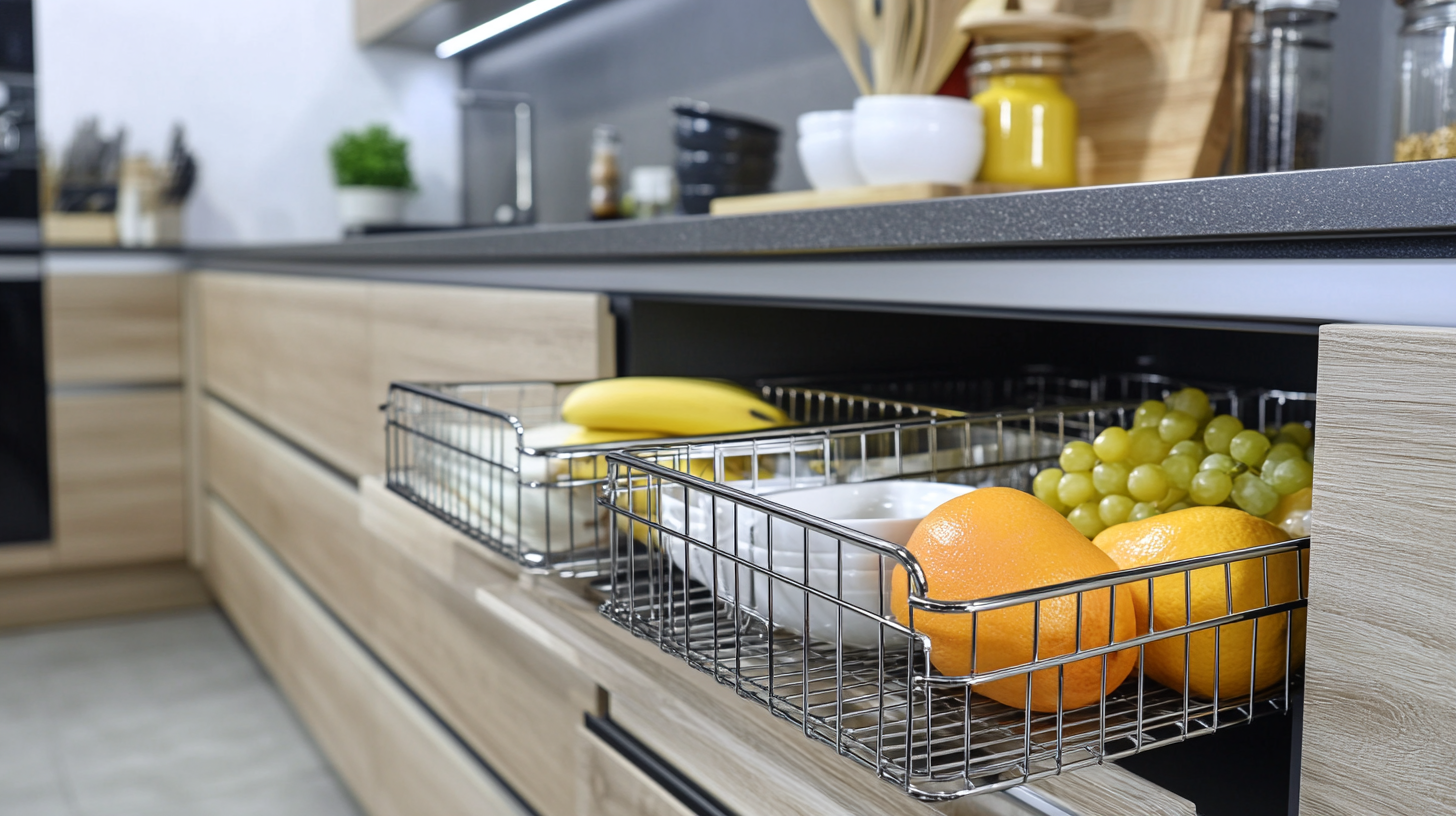 Innovative Approaches for Maximizing Efficiency with Kitchen Flat Steel Pull Out Baskets