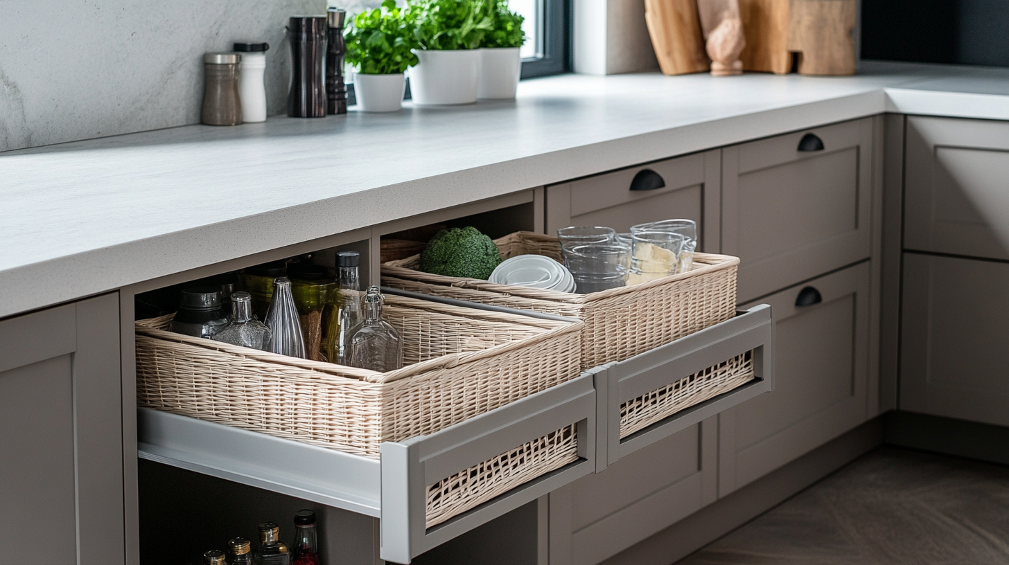 Innovative Approaches for Maximizing Efficiency with Kitchen Flat Steel Pull Out Baskets
