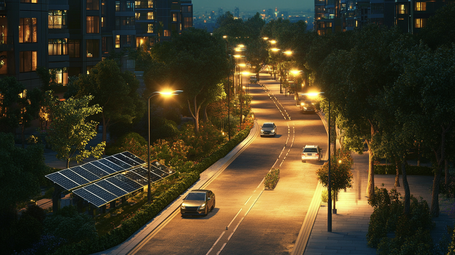 Advantages of Integrating Solar Street Light Batteries for Sustainable Urban Development