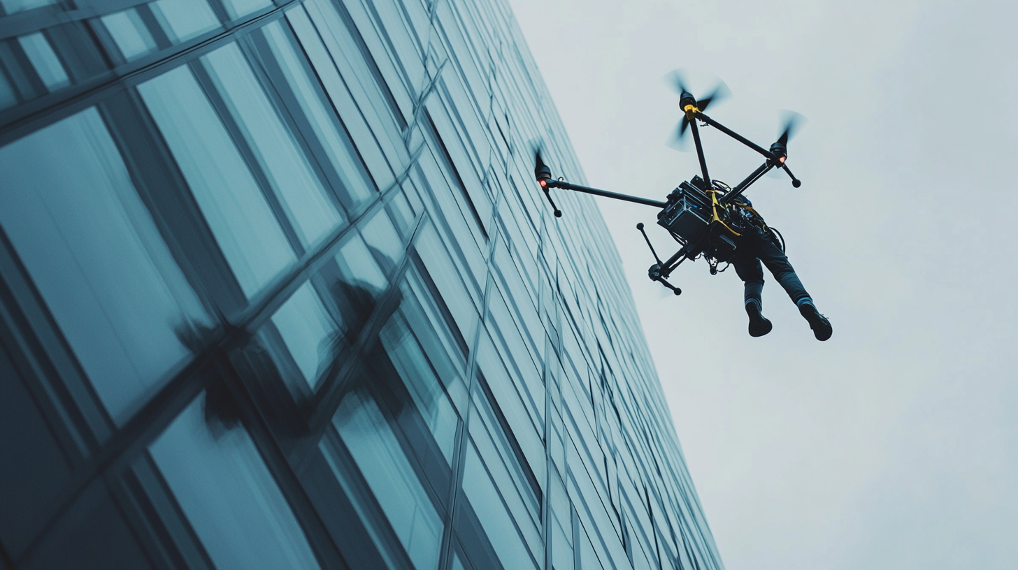 How to Enhance Efficiency in Building Maintenance with Cleaning Drones