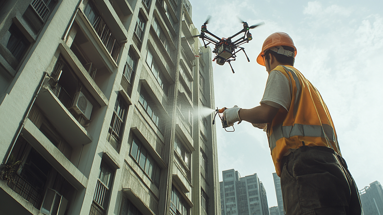 How to Enhance Efficiency in Building Maintenance with Cleaning Drones