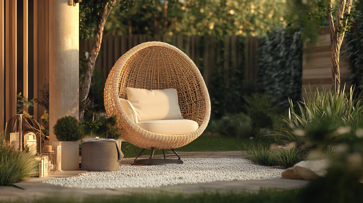 Discover the Best Ways to Style Your Outdoor Space with an Egg Chair