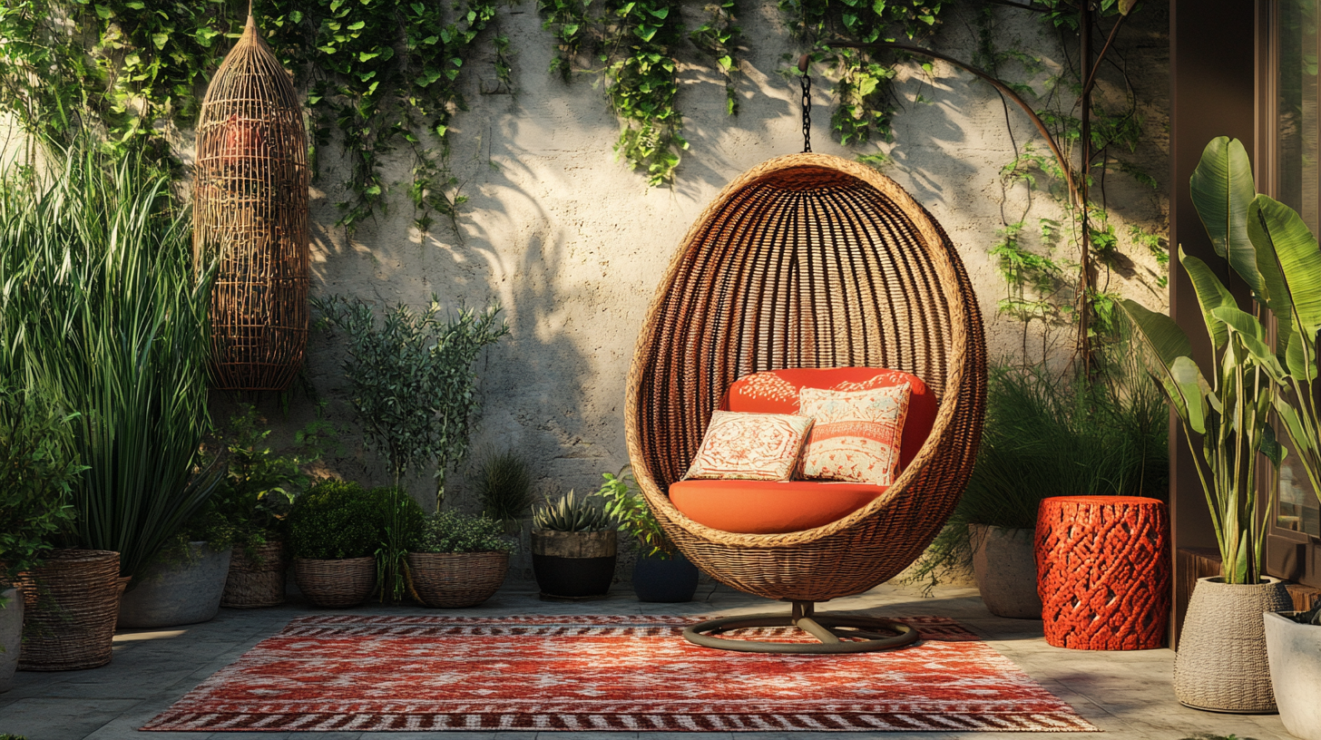 Discover the Best Ways to Style Your Outdoor Space with an Egg Chair